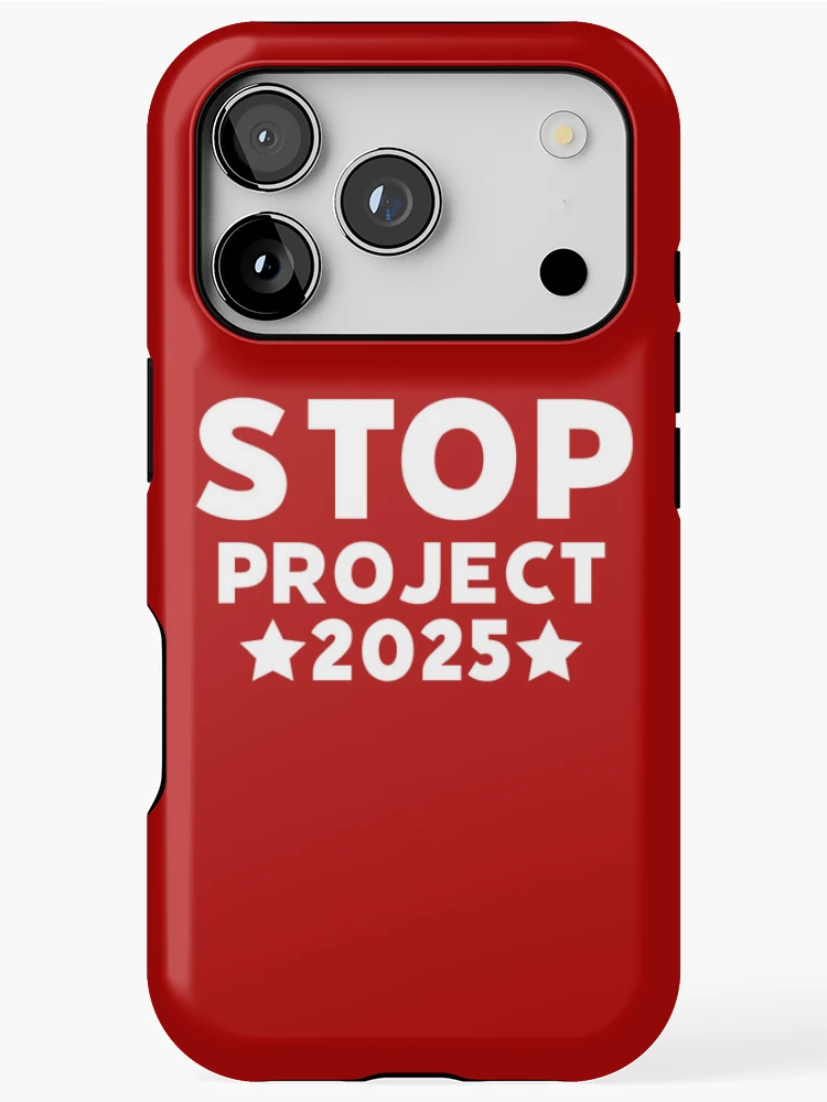 Thumbnail 1 of 4, iPhone Case, Stop project 2025 designed and sold by Rachel the Artist .