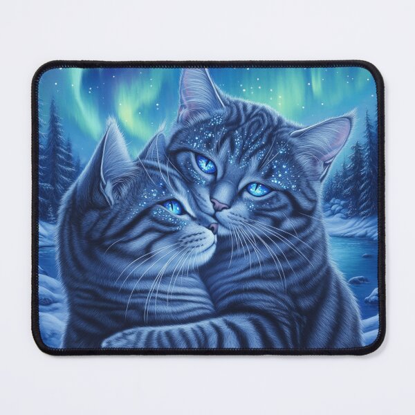 Item preview, Cuddly Bengal Cats Under Northern Lights designed and sold by Nocturne Paws.