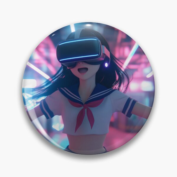 Item preview, Animate Beat saber VR girl designed and sold by Brendon987.
