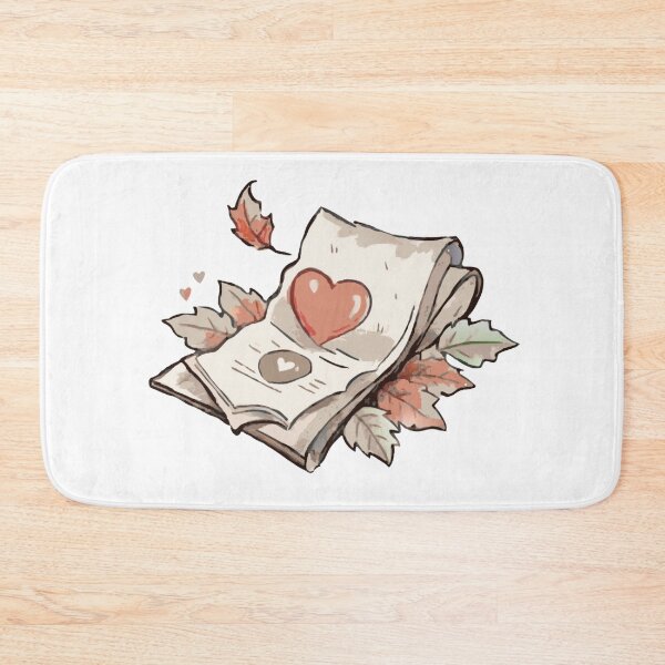 Item preview, Parchment heart and leaves designed and sold by ChromaStyle.