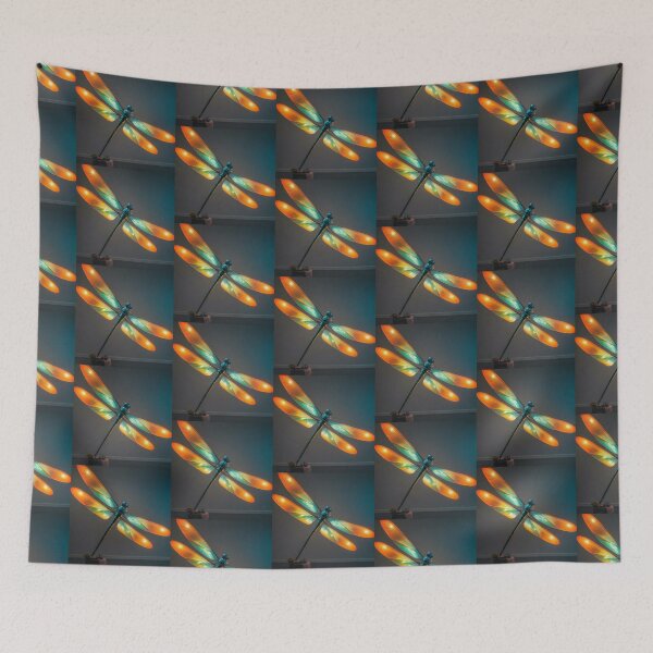 Item preview, Glowing Dragonfly designed and sold by BestArtByArvind.
