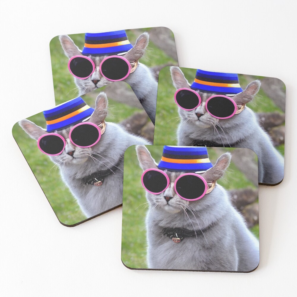 Item preview, Coasters (Set of 4) designed and sold by SimpleBotDesign.