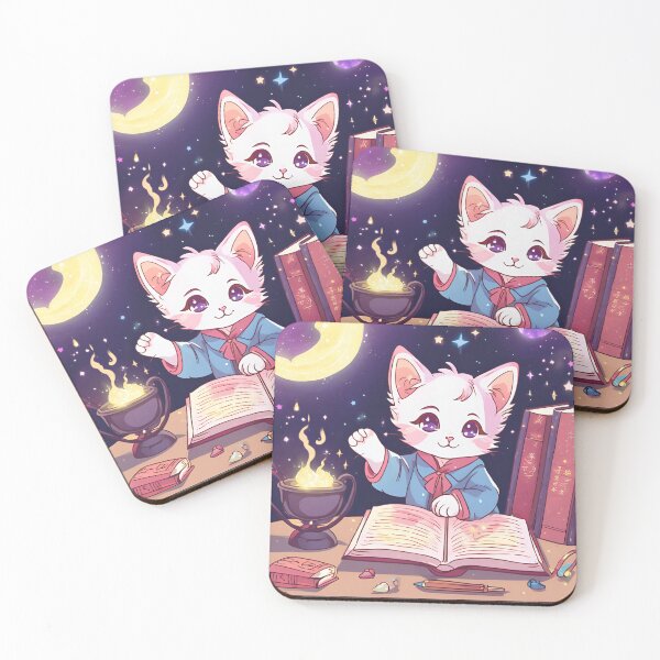 Item preview, Kitty Academy 21 designed and sold by CutesyCrafts.