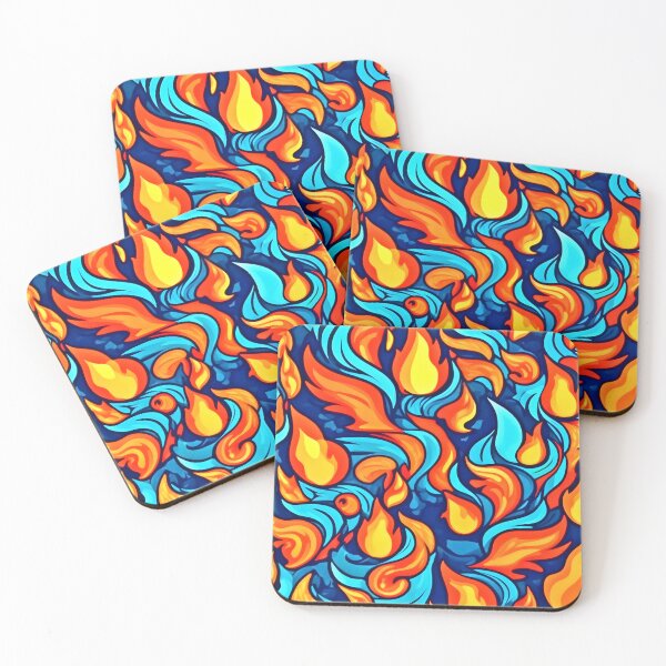Item preview, Blazing Blue Abstract designed and sold by Health And Fitness Posts e-Store.