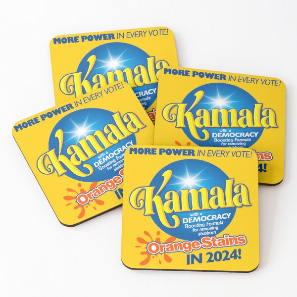 Item preview, Kamala Detergent For Removing Stubborn Orange Stains 2024 designed and sold by acquiesce13.