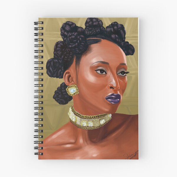 Item preview, Beautiful black woman with African hairstyle designed and sold by sosawyerr.