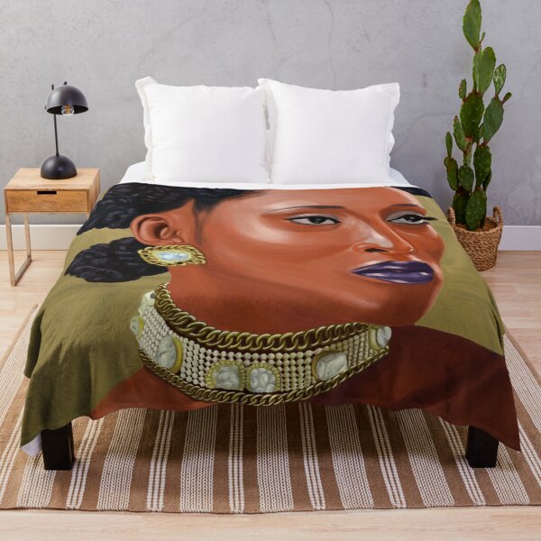 Item preview, Beautiful black woman with African hairstyle designed and sold by sosawyerr.