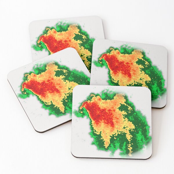 Item preview, Supercell on Radar - Cameron Louisiana May 17, 2020 designed and sold by EbensStickers.