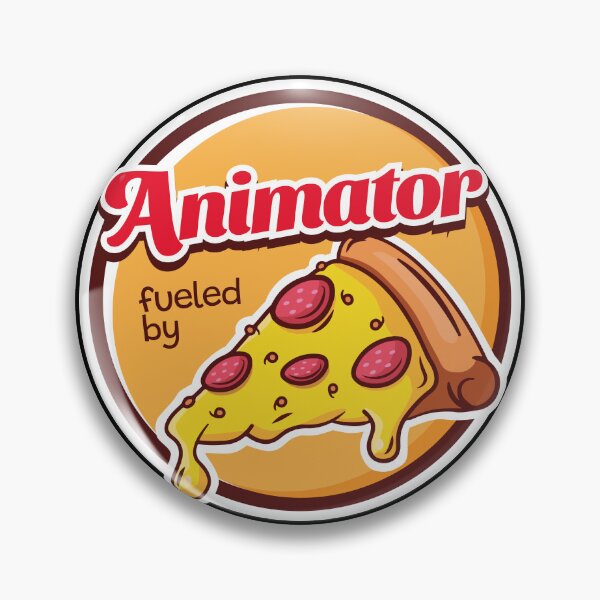 Item preview, Animator Fueled by Pizza designed and sold by MaryAller.