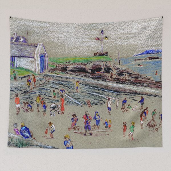 Item preview, Trearddur Bay Sailing Club Sandcastle Ball-Run Competition 2024 designed and sold by LymphomaLass.