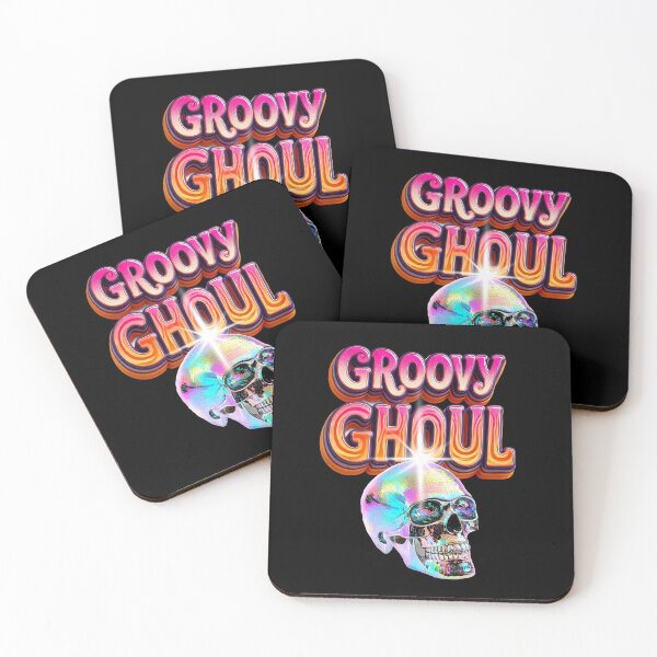 Item preview,  Groovy ghoul holographic skull designed and sold by FatBirdie.