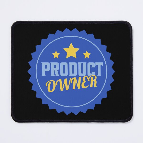 Item preview, Product owner, for the PI planning, backlog refinment , gift for agile coworker, planning poker designed and sold by Dahlann.