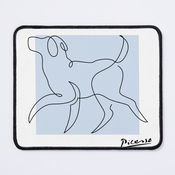 Item preview, Line Art - The Dog designed and sold by SeaArtPrint.