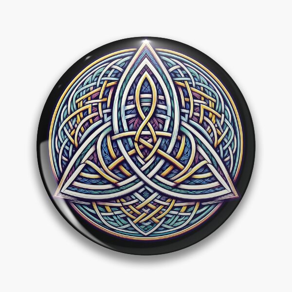 Item preview, Trinity Knot Triquetra Celtic Knot Neon Celtic Eternity designed and sold by HolidayT-Shirts.