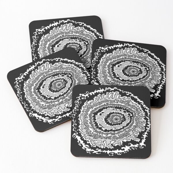 Item preview, Spiral - Grayscale designed and sold by ZikuPrints.