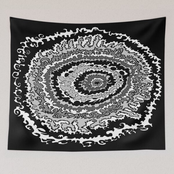 Item preview, Spiral - Grayscale designed and sold by ZikuPrints.