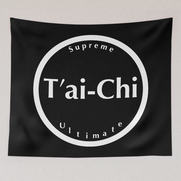 Item preview, Tai Chi: Supreme Ultimate - white text designed and sold by InfinitePathArt.