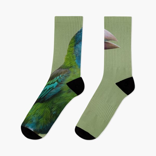 Item preview, Blue-throated Barbet on a Branch designed and sold by laguitan10.