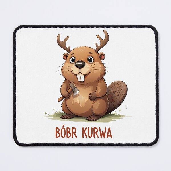Item preview, Cute Bobr Kurwa designed and sold by Designowner.
