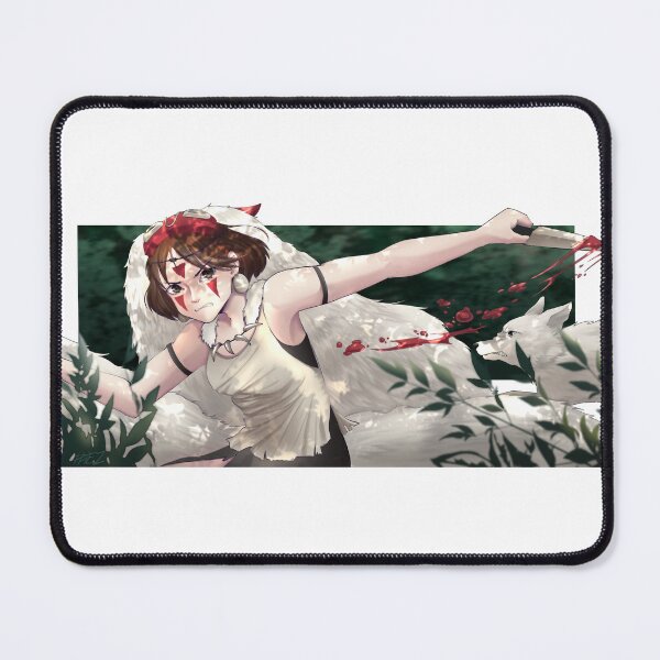 Item preview, Studio Ghibli Princess Mononoke fanart running with wolves designed and sold by PheiPhei.