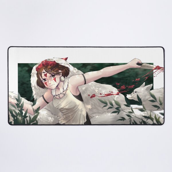 Item preview, Studio Ghibli Princess Mononoke fanart running with wolves designed and sold by PheiPhei.