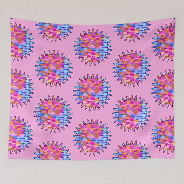 Item preview, Hexa-Flower (3Color/Pink) designed and sold by HaNoFri.