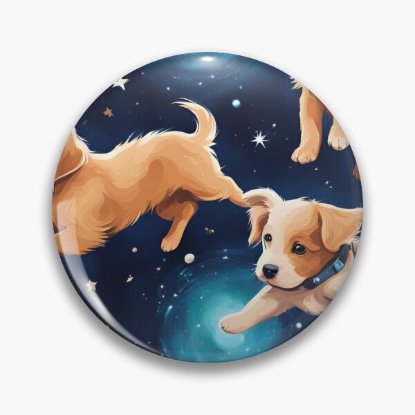 Item preview, Puppies in Outerspace designed and sold by NicMacTees.