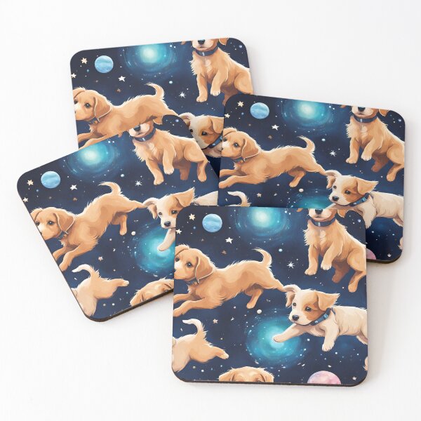 Item preview, Puppies in Outerspace designed and sold by NicMacTees.
