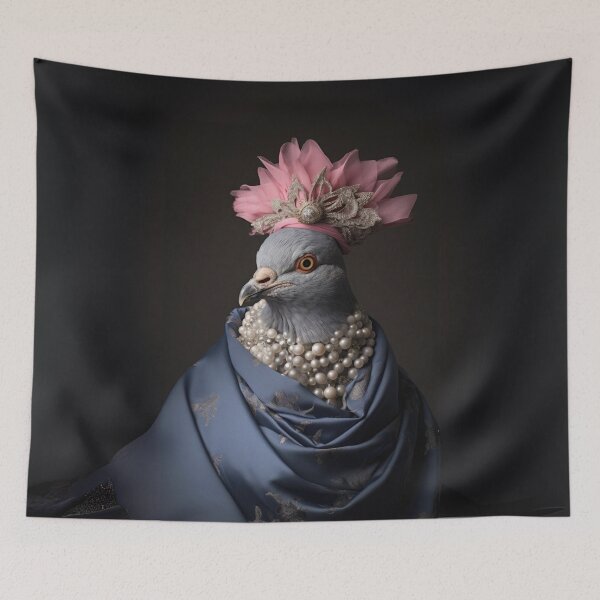 Item preview, Elegant Pigeon in Regal Attire designed and sold by Sillytoe.