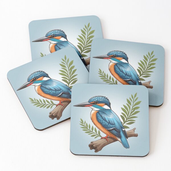 Item preview, Hombron's Kingfisher on a Branch designed and sold by laguitan10.