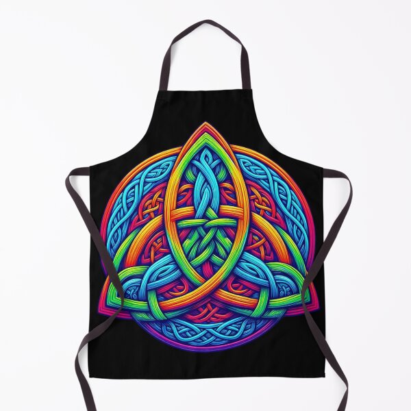 Item preview, Trinity Knot Triquetra Celtic Knot Vibrant Triquetra Fusion designed and sold by HolidayT-Shirts.