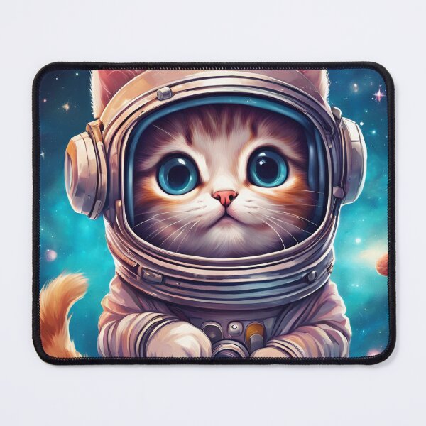 Item preview, Astronaut Kitty designed and sold by NicMacTees.