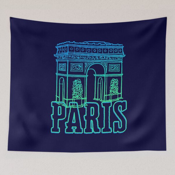 Item preview, Paris Champs Elysees Arc de Triomphe designed and sold by OddPopnyc.