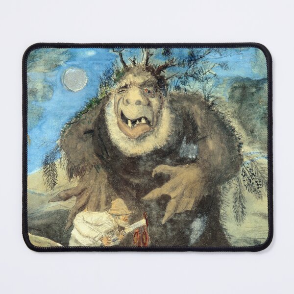 Item preview, The Forest Troll - Theodor Kittelsen designed and sold by forgottenbeauty.