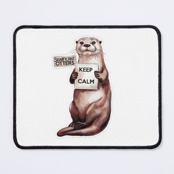 Item preview, Significant Otters designed and sold by Krasnovaovaova.