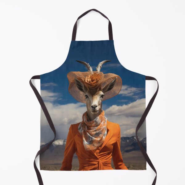 Item preview, Stylish Pronghorn in Orange Elegance designed and sold by Sillytoe.