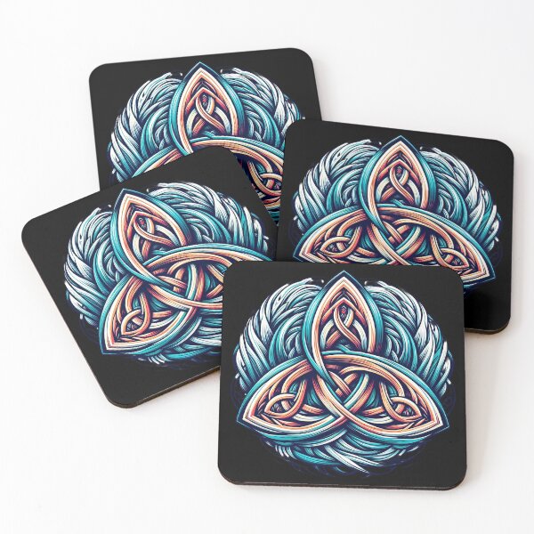 Item preview, Trinity Knot Triquetra Celtic Knot Kaleidoscopic Celtic Lore designed and sold by HolidayT-Shirts.