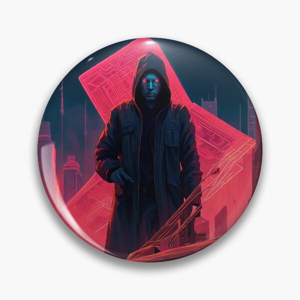 Item preview, Cyberpunk, Retro Poster Art, Red designed and sold by Burn-Ego.