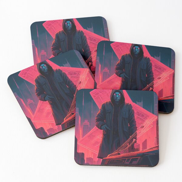Item preview, Cyberpunk, Retro Poster Art, Red designed and sold by Burn-Ego.