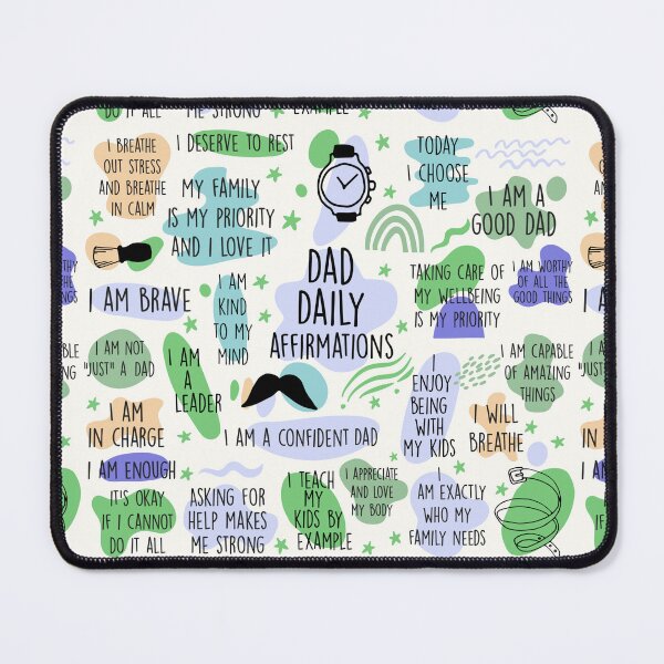 Item preview, Daily Dad Affirmations designed and sold by Margival.