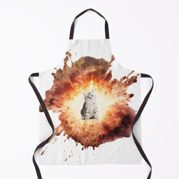 Item preview, Cat with an explosion of cuteness. designed and sold by nuila.
