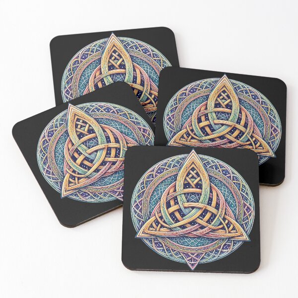 Item preview, Trinity Knot Triquetra Celtic Knot Infinite Knots Spectrum designed and sold by HolidayT-Shirts.
