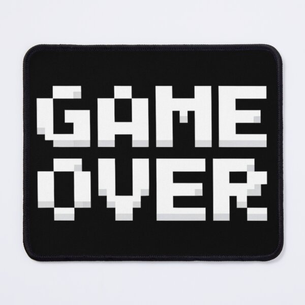 Item preview, Game Over Retro Lettering designed and sold by MEMES-GER.