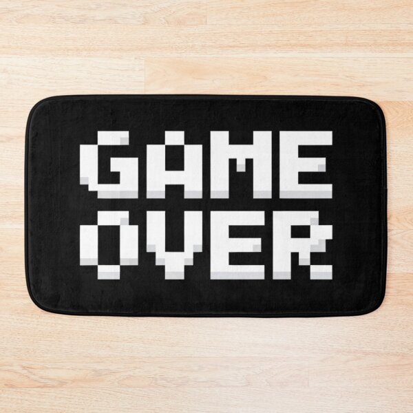 Item preview, Game Over Retro Lettering designed and sold by MEMES-GER.