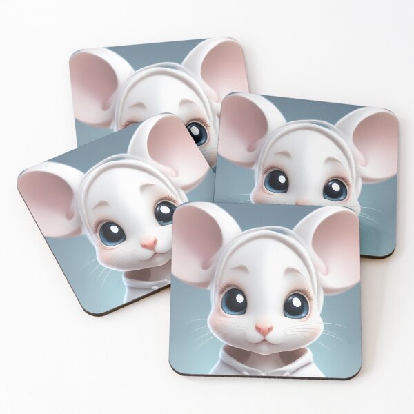 Item preview, Cute Mouse Ghost Cartoon Vector Icon Illustration designed and sold by hjian8219.