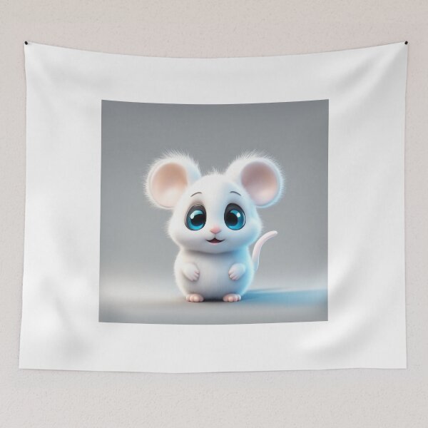 Item preview, Cute Mouse Ghost Cartoon Vector Icon Illustration designed and sold by hjian8219.