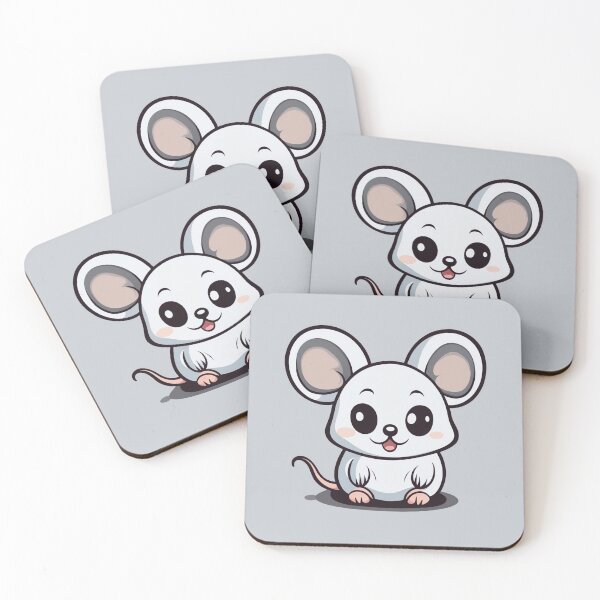 Item preview, Cute Mouse Ghost Cartoon Vector Icon Illustration designed and sold by hjian8219.