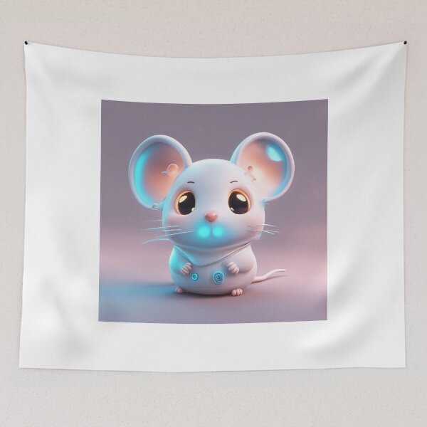 Item preview, Cute Mouse Ghost Cartoon Vector Icon Illustration designed and sold by hjian8219.