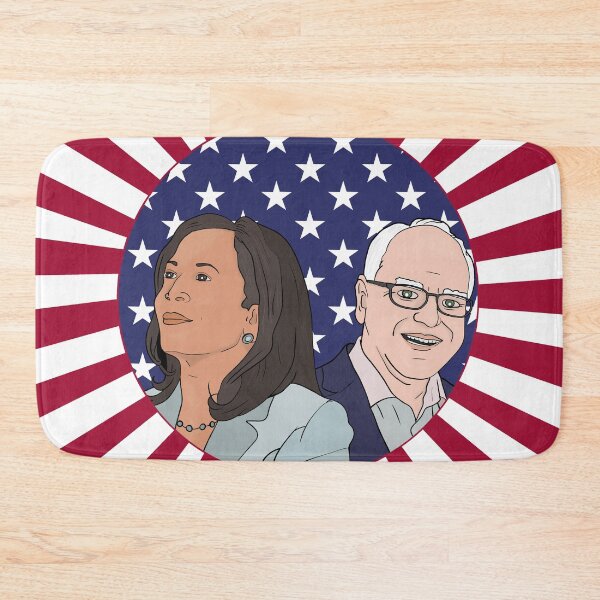 Artikelvorschau, Kamala Harris und Tim Walz entworfen und verkauft von shopdiego.