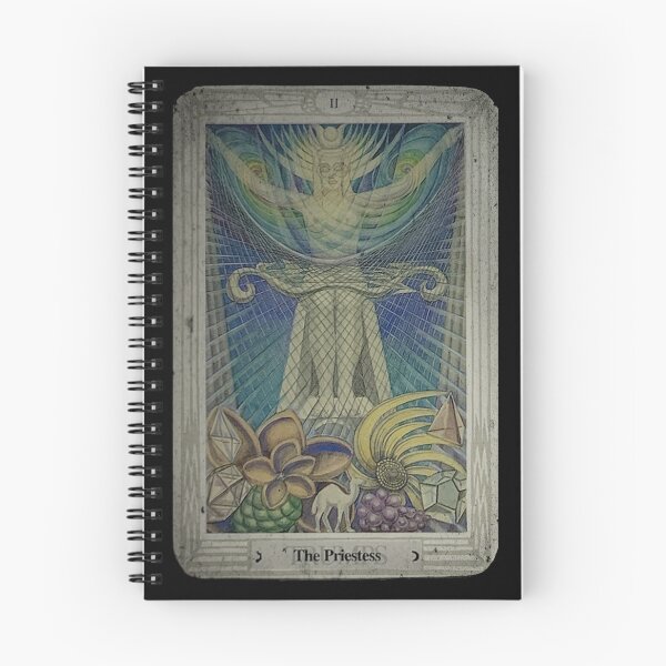 Item preview, Thoth Tarot - II The Priestess + Distressed designed and sold by litmusician.